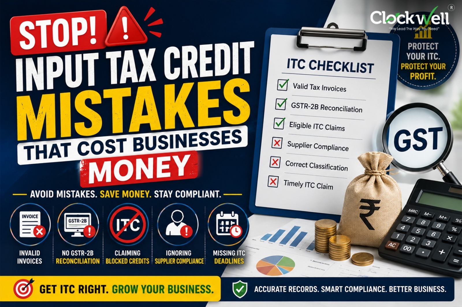 Input Tax Credit Mistakes That Cost Businesses Money